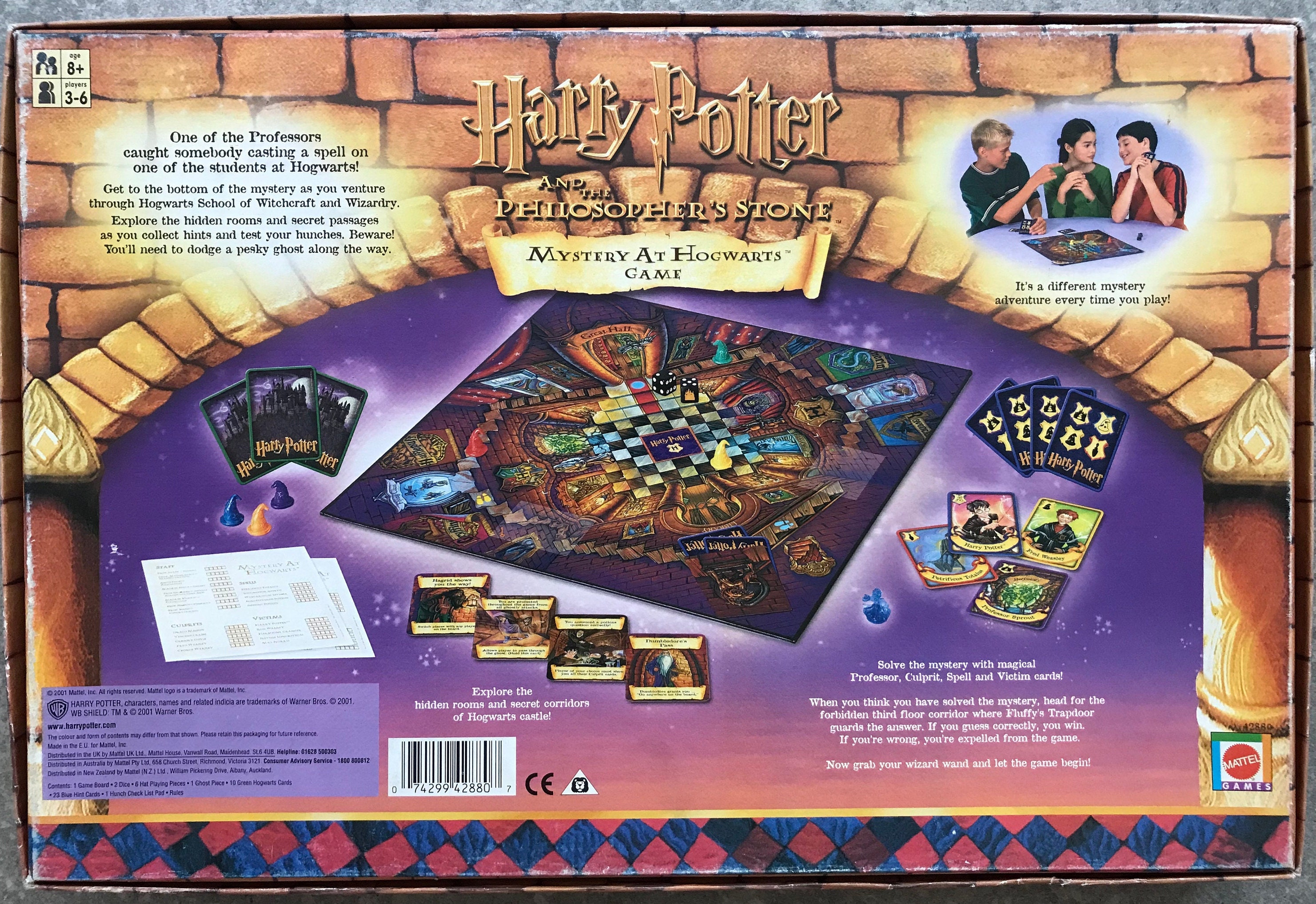 Mystery At Hogwarts Board Game Review Harry Potter and the Philosophers  Stone