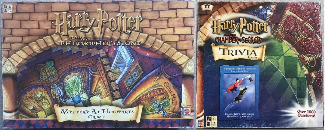 Harry Potter Board Games Choose From: Philosopher's Stone Mystery at  Hogwarts / Chamber of Secrets Trivia Game -  Hong Kong