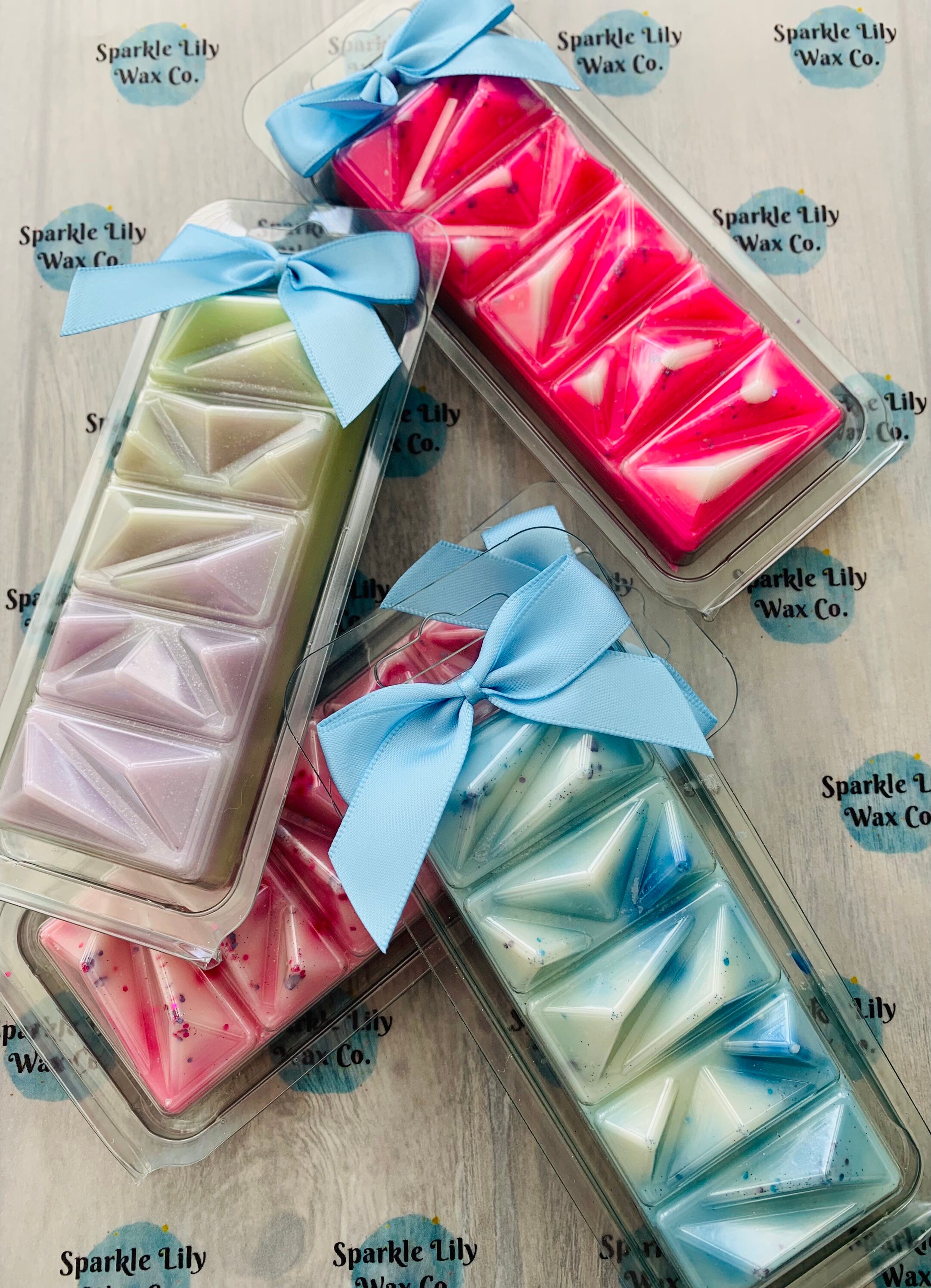 Geo Clamshell Wax Melt Snap bars Etsy