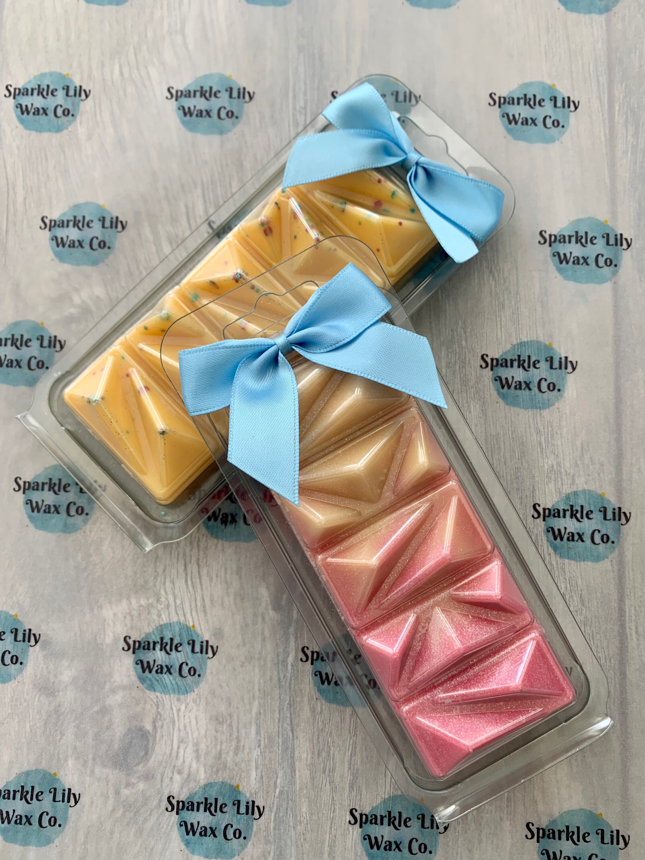 Geo Clamshell Wax Melt Snap bars Etsy