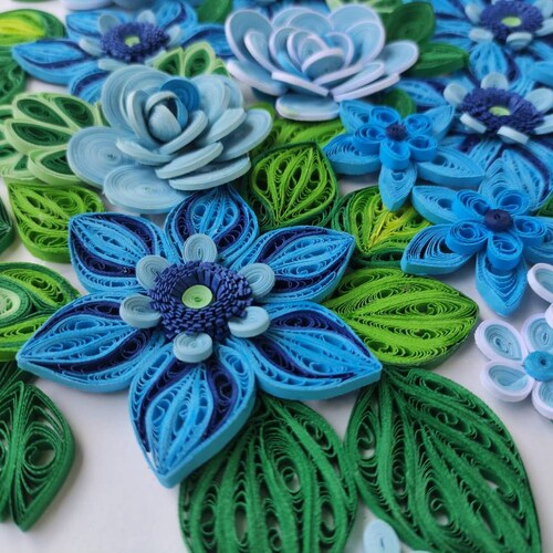 Paper quilling wall shops art /Unframed /quilling wall hanging/Quilling wall art/3D Quilling wall décor/Paper quilling art/Unique Gift/Flowers