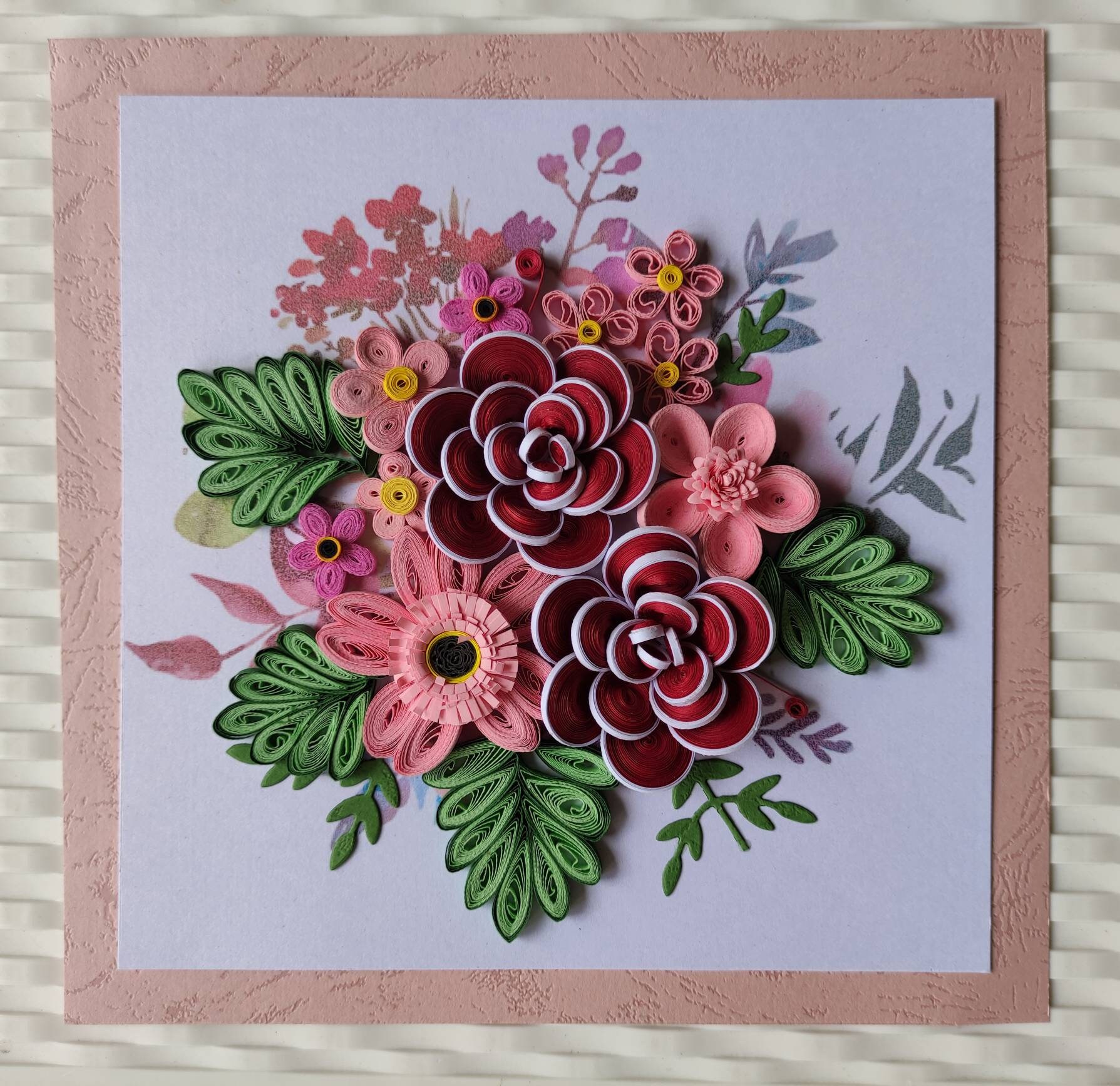 Paper Quilling Wall Art /unframed /quilling Wall Etsy