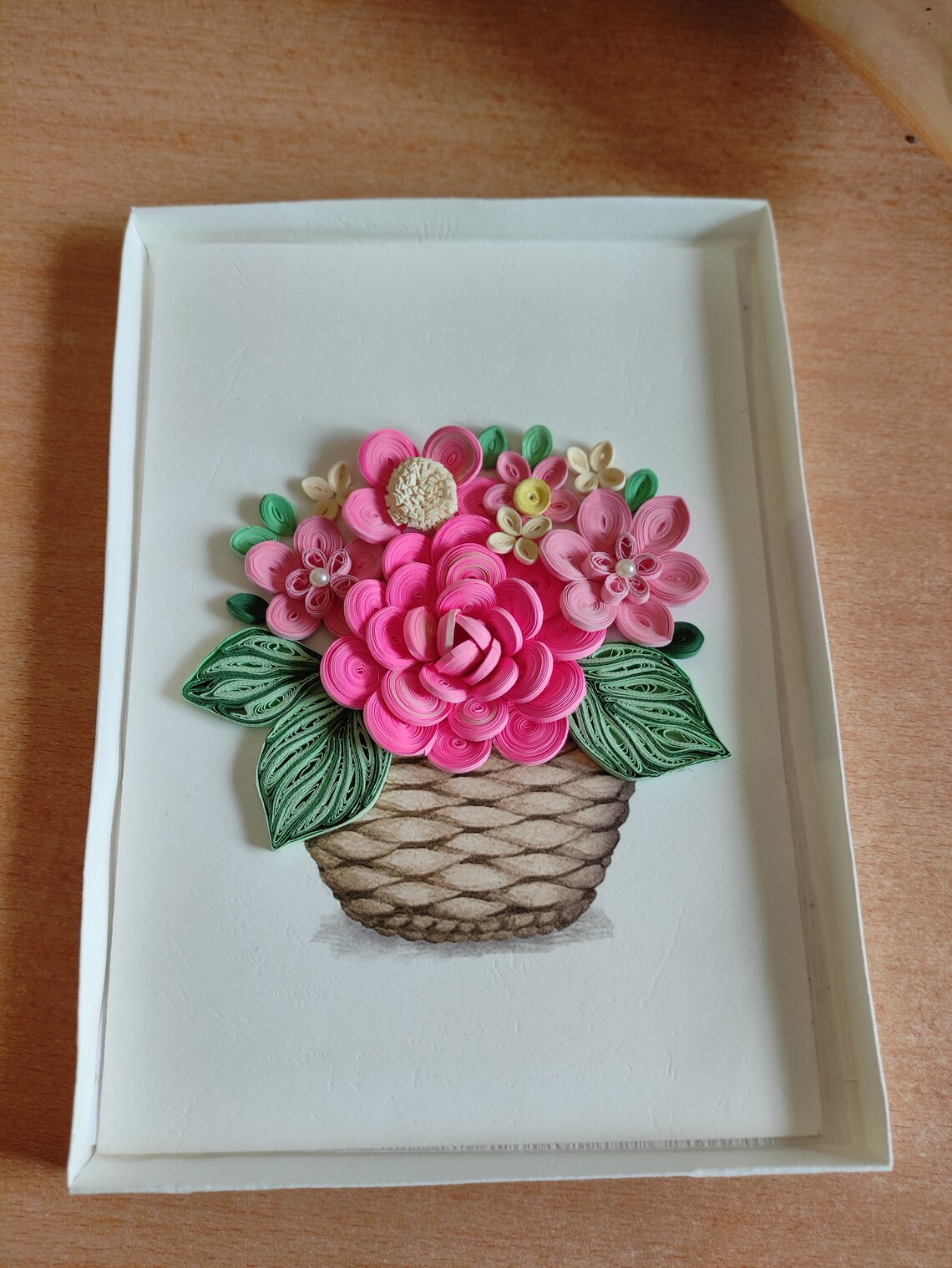 Handmade quilled greeting card Etsy