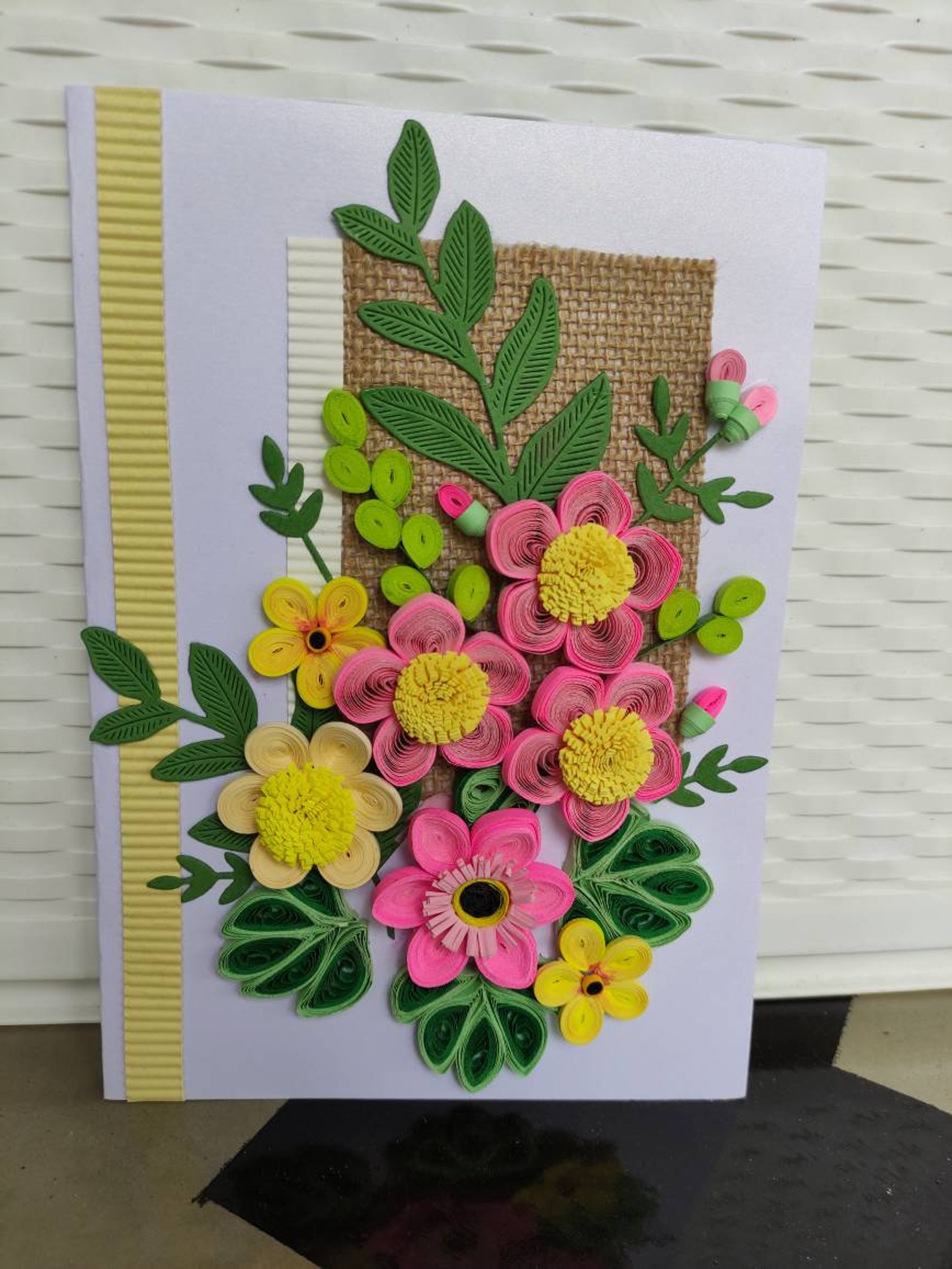 Quilled Card/card for Her/paper Quilling/birthday Card/quilling Card