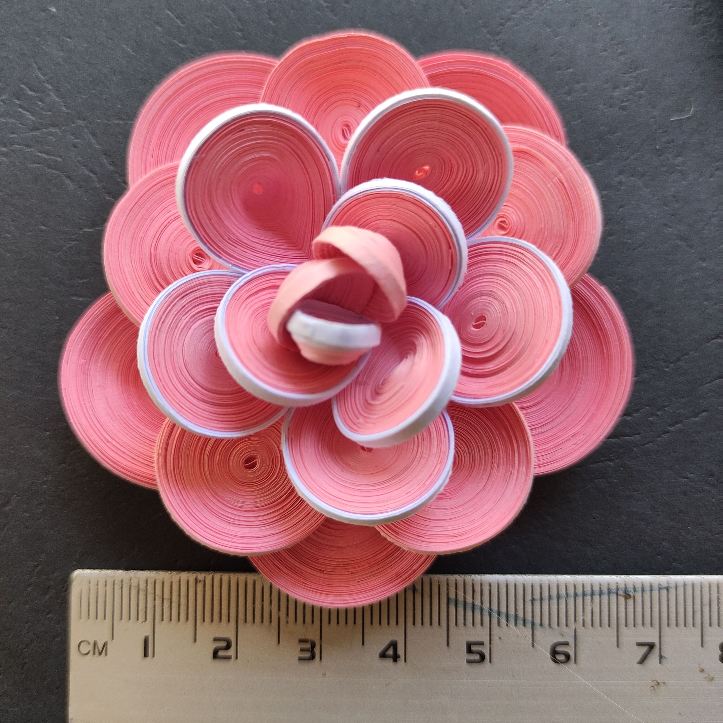 4PCS Paper Quilling Roses/quilling Flowers Lot/paper Quilling Flowers ...