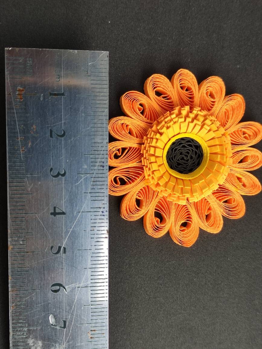 20PCS Paper Quilling Gerbera Flowers Lot/paper Quilling Etsy