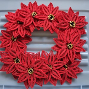 Weihnachten Quilling Weihnachtsstern/20 STÜCK Quilling Blumen / Papier-Quilling-Blumen für handgemachte Kartendekor/Weihnachtsdekoration
