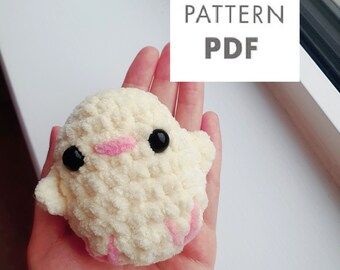 PATTERN: Chick / Yellow Duck Crochet Amigurumi Pattern for Easter / Couple / Crafty Activity