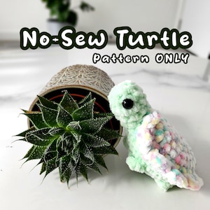 PATTERN: No-sew Turtle Crochet Pattern (Amigurumi Pattern for Crafty Activity Day Gift)