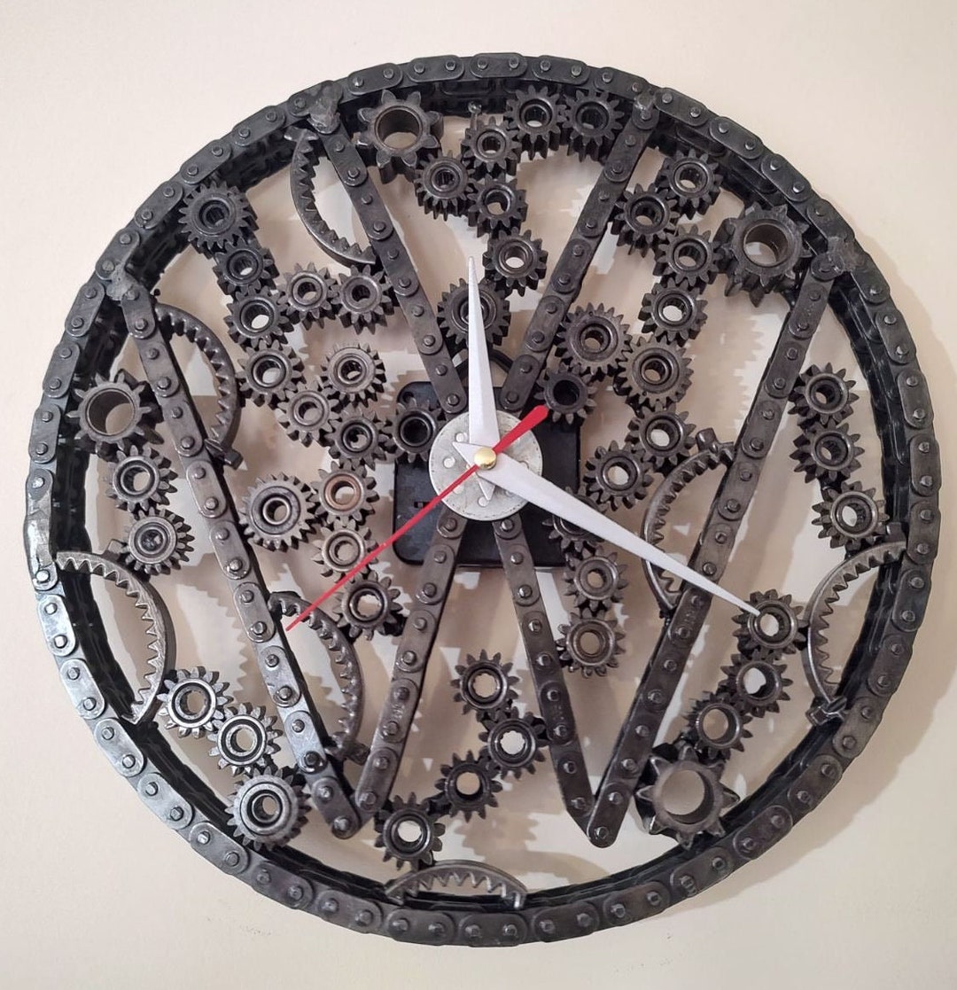VW Volkswagen Wall Clock Automotive Art Starter Gears and Etsy