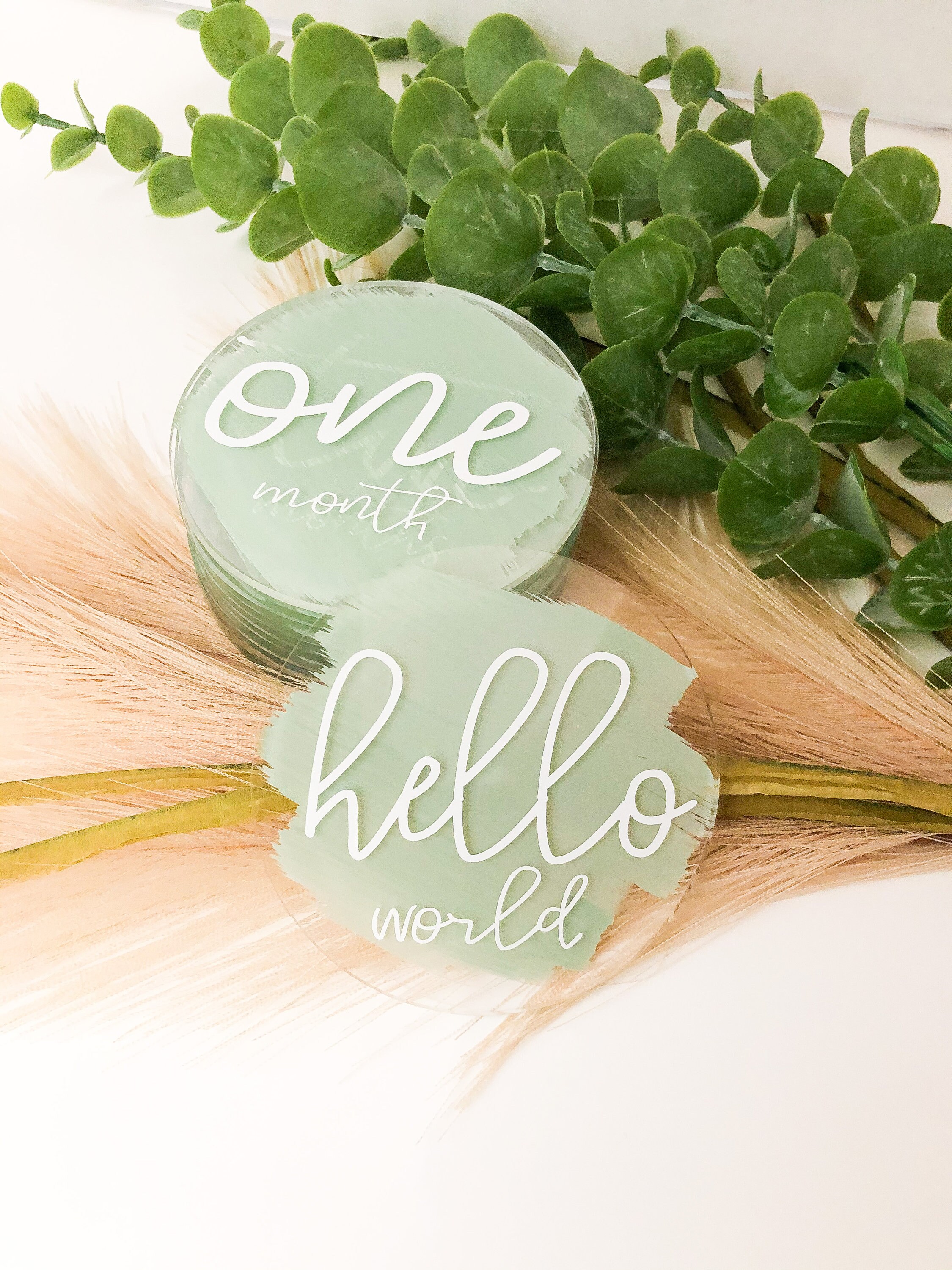 Baby Monthly Milestones Baby Milestone Photo Props Newborn | Etsy