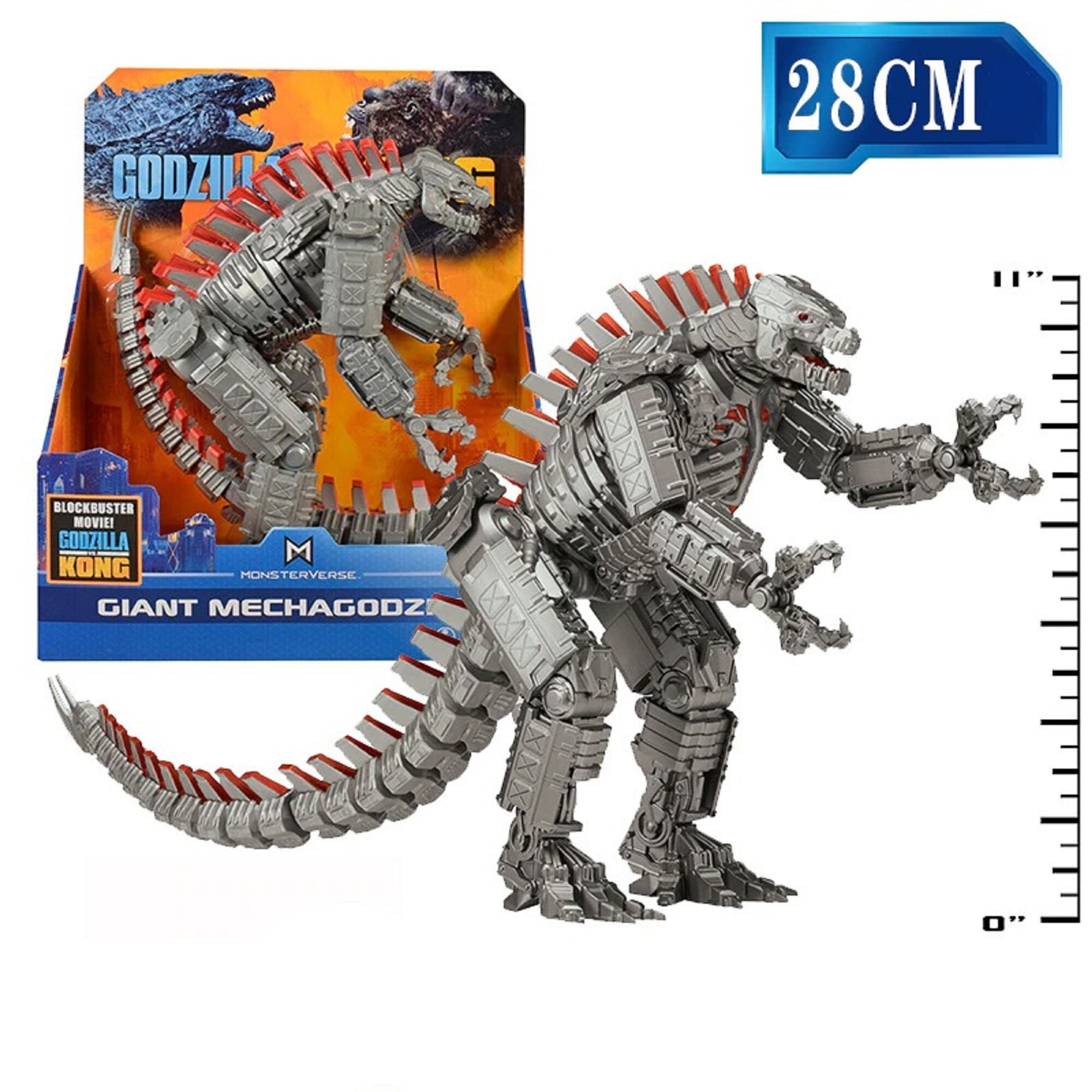 godzilla vs kong battle mechagodzilla toy