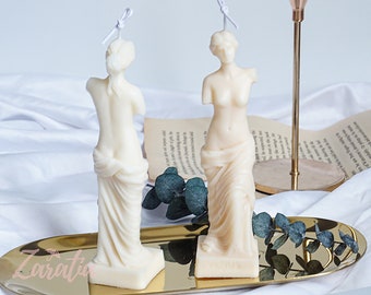 5 Pulgada Hembra Mujer Diosa Torso Busto 3D de Silicona Molde