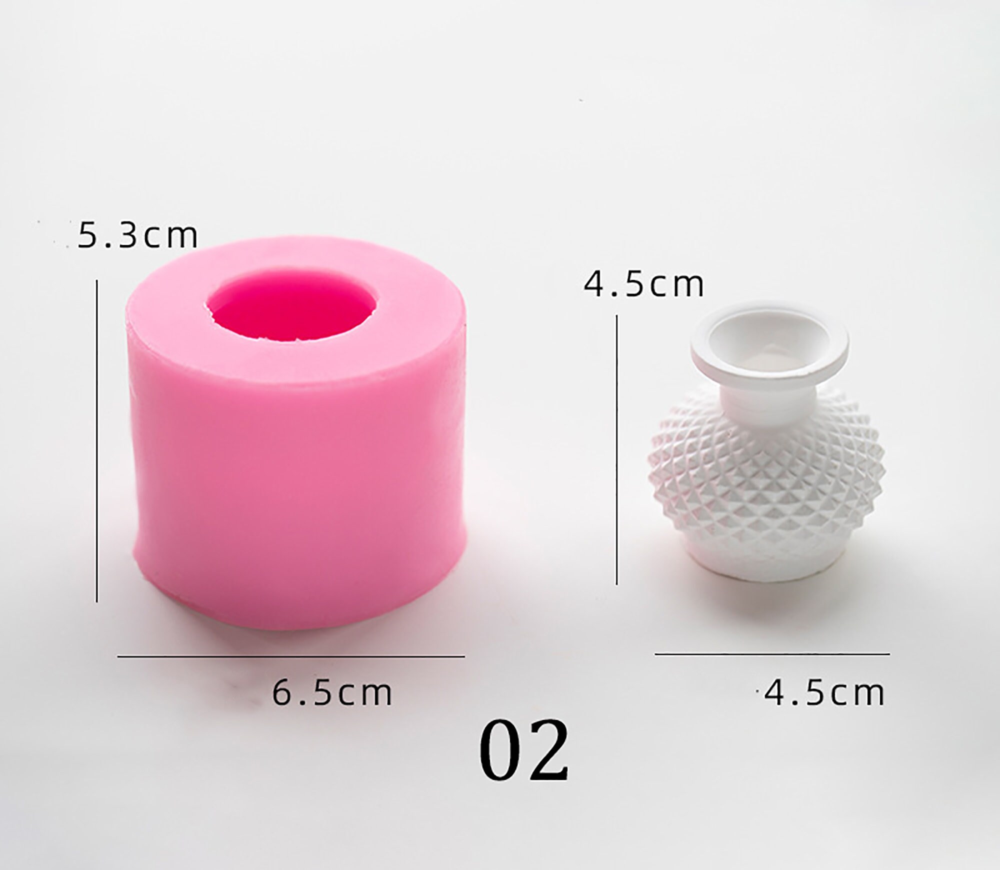 Flower Vase Mold 3D Vase Resin Mold Flower Bottle Silicone Etsy
