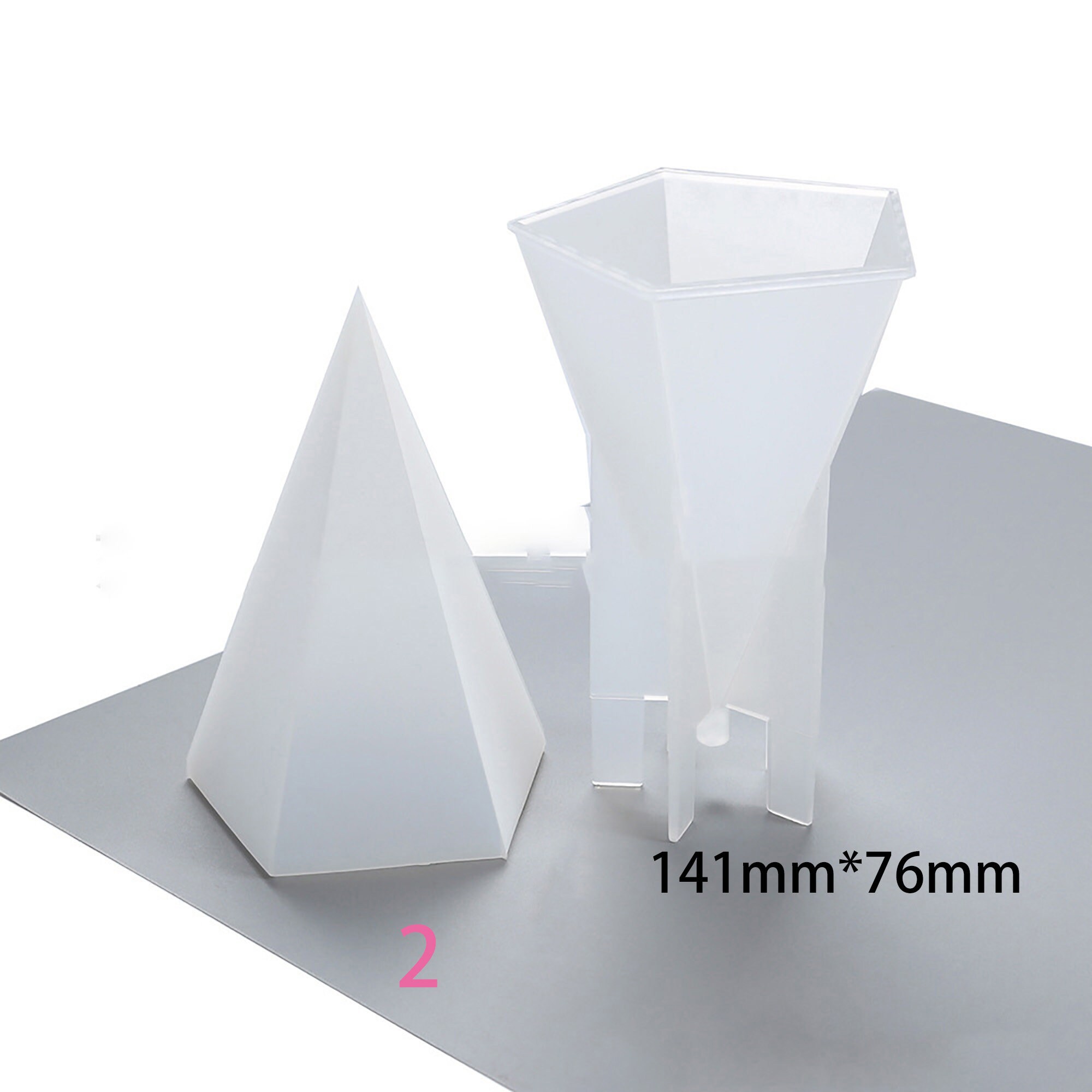 Pyramid Mold Pyramid Energy Tower Resin Mold DIY Handmade Etsy