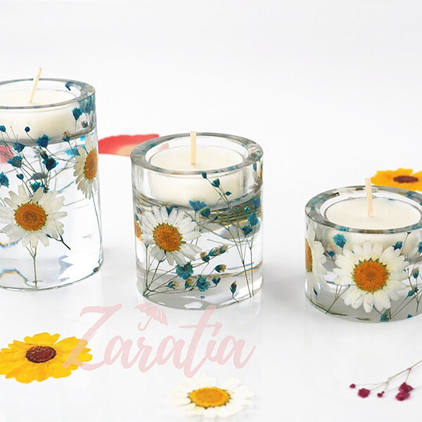 Resin Candle Holder Mold Etsy