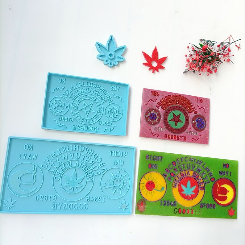 Rolling Tray Mold Weed Board Silicone Mold Ashtray Resin Etsy