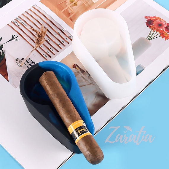 Cigar Ashtray Silicone Mold Cigarette Ashtray Mold for Epoxy Resin 