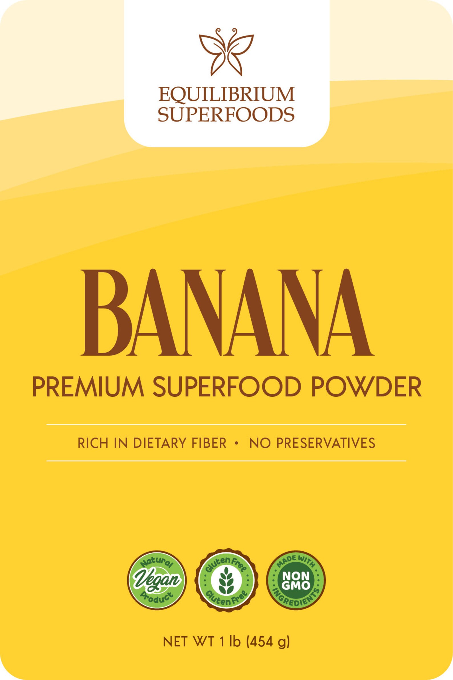 Banana Premium Superfood Powder Rich in Dietary Fiber No Etsy