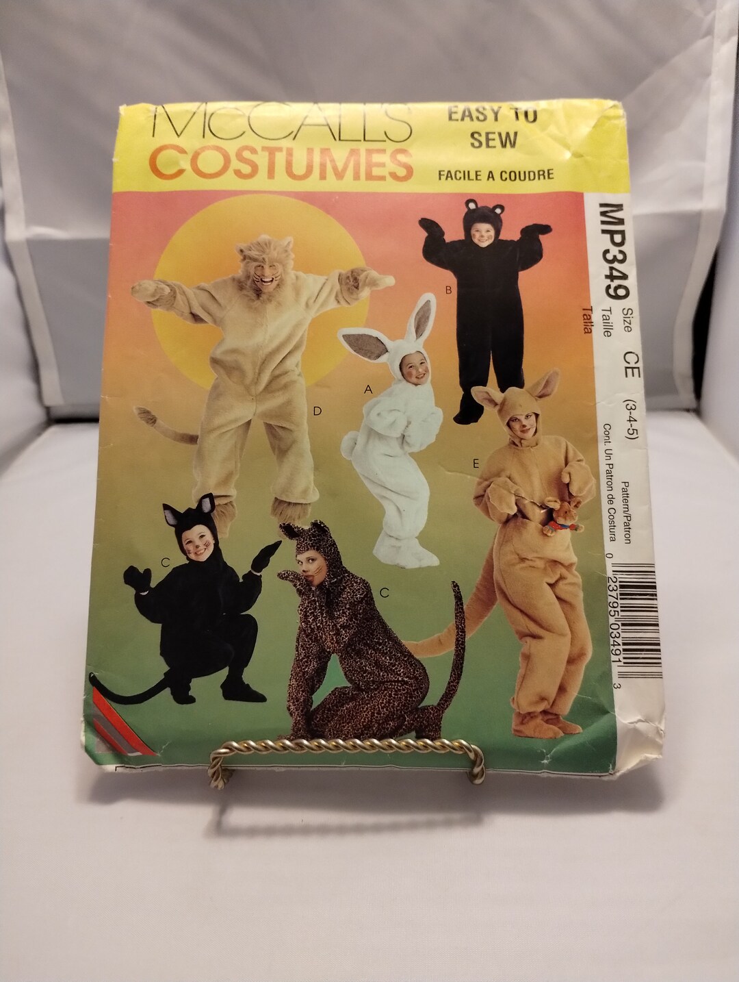 Mccalls Costume Pattern Clown Costume Halloween Costume Easy to Sew