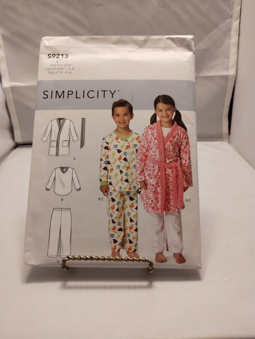 Childrens Cozy Wear Pattern Childs Robe Pattern. Childs Etsy