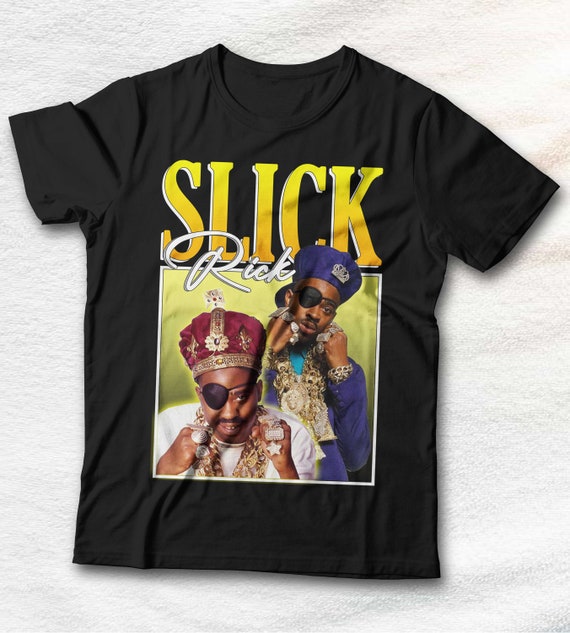 Classic Hip Hop T-shirt Slick Rick Shirt Streetwear - Etsy