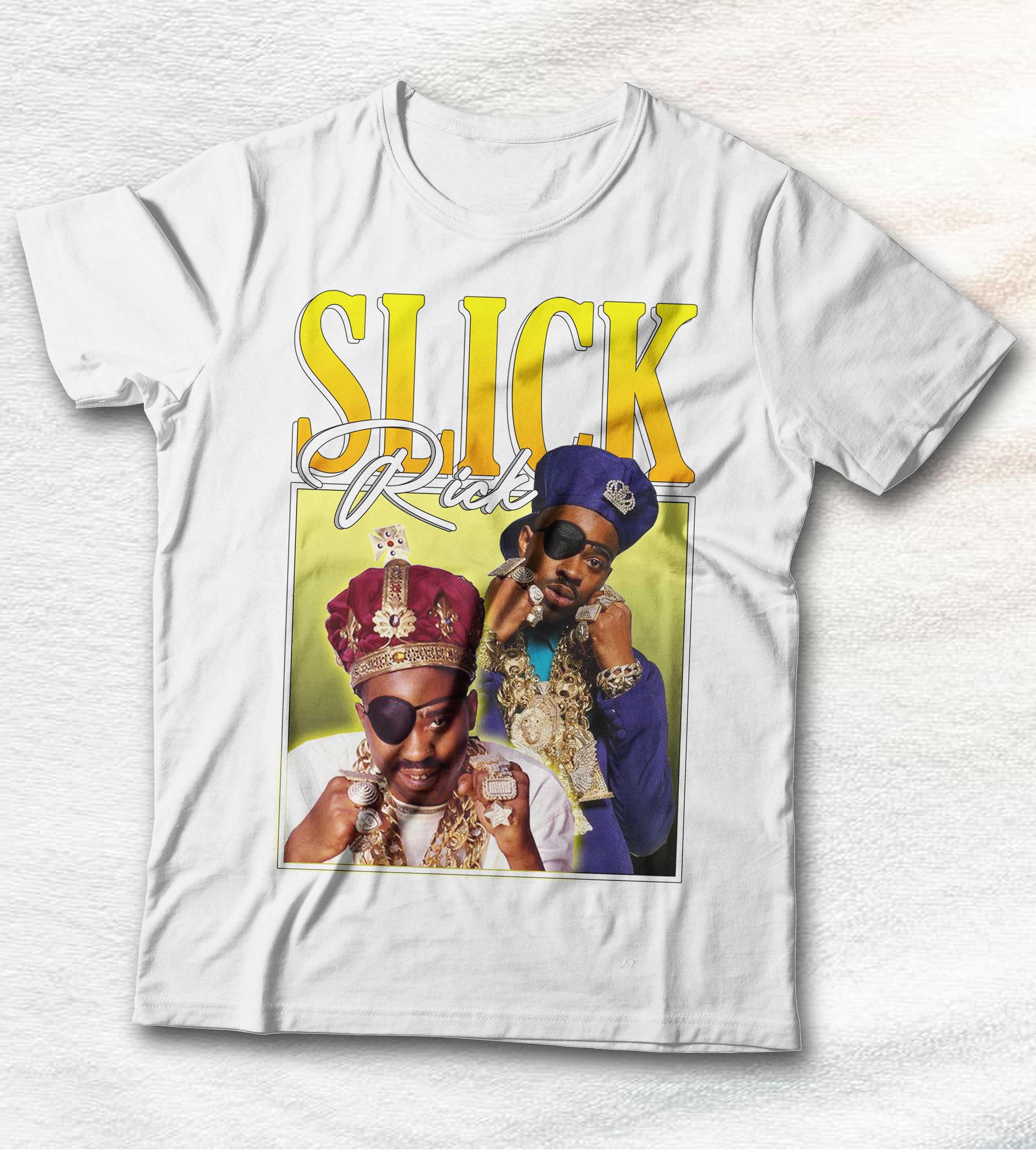 Classic Hip Hop T-shirt Slick Rick Shirt Streetwear - Etsy