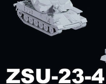 1/100 Scale ZSU-23-4 By Jason Miller