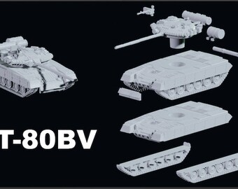 1/100 Scale T-80 Family of Vehicles By Jason Miller