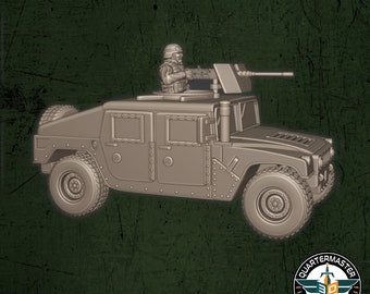 28mm HMMWV HUMVEE by Quartermaster 3D