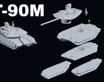 1/100 Scale T-90 Family of Tanks By Jason Miller