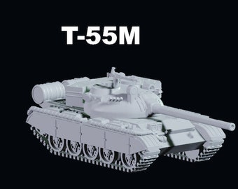 1/100 Scale T-55 tanks By Jason Miller