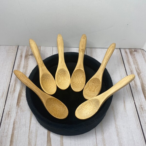 Bamboo Spoons Etsy