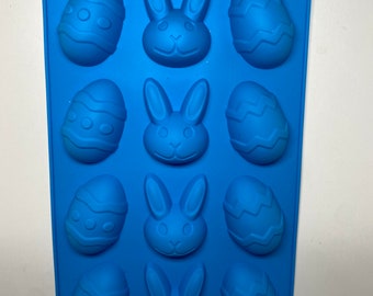 Easter silicone mold, Easter egg mold, Easter bunny mold, Easter baking, Easter egg cavity mold, Easter candy mold, Easter silicone.