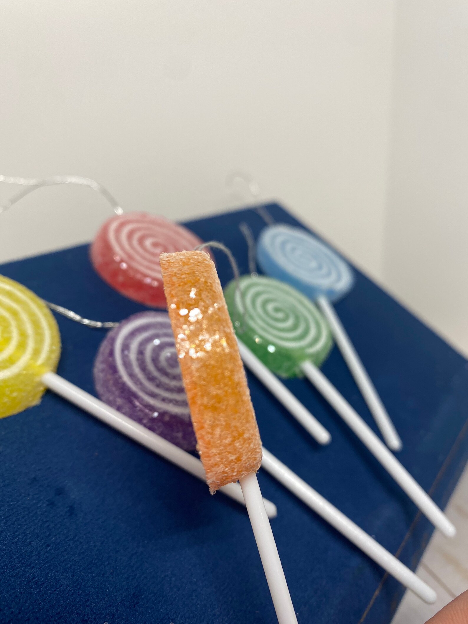 Miniature Lollipop Candy Ornaments Christmas Candy Ornaments Etsy