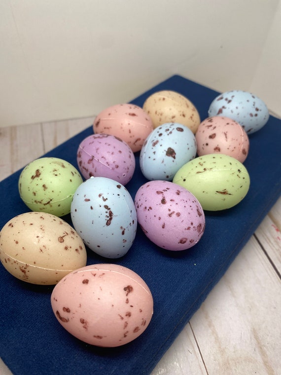 Decorative Miniature Speckled Pastel Easter Eggs, Plastic Easter Eggs, Mini Easter  Eggs, Small Easter Eggs, Artificial Easter Eggs. - Etsy
