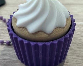 3D printed fidget clicker keychain