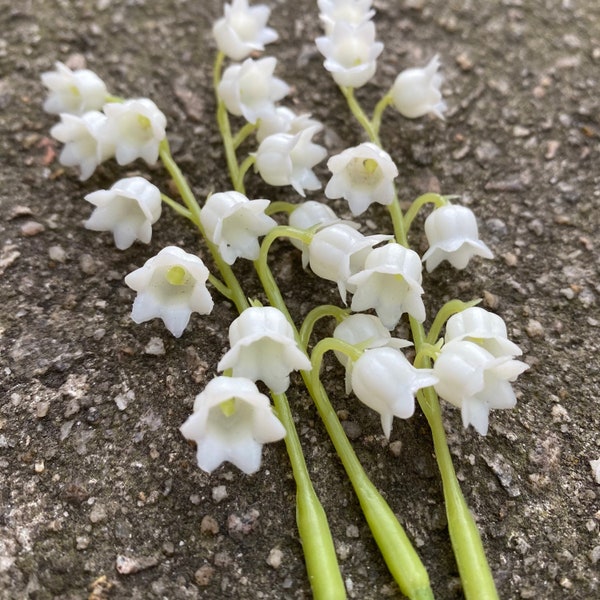 Lily of the Valley Artificial Flowers Etsy