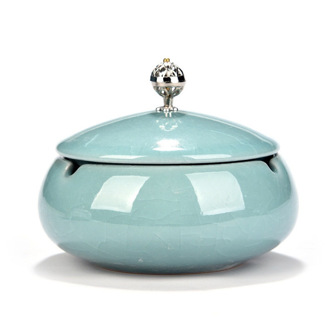 Outdoor Ceramic Ashtray for Patio Ashtray with Lid Jewelry Etsy