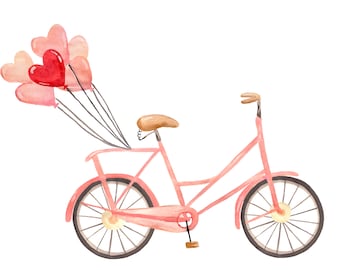 Download Bicycle Balloons Etsy