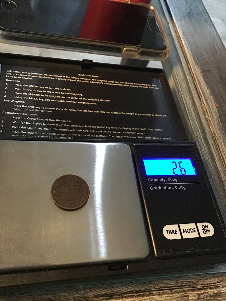 Rare 1946 Penny. Weighs 2.6 Grams Instead of 3.1 Grams Etsy