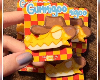 Épingle en argile Gummigoo | Le Cirque Numérique Incroyable