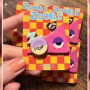 Zooble Clay Pin | The Amazing Digital Circus Bild 1