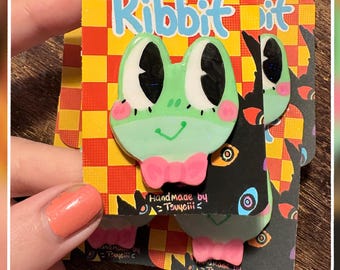 Ribbit Clay Pin | The Amazing Digital Circus
