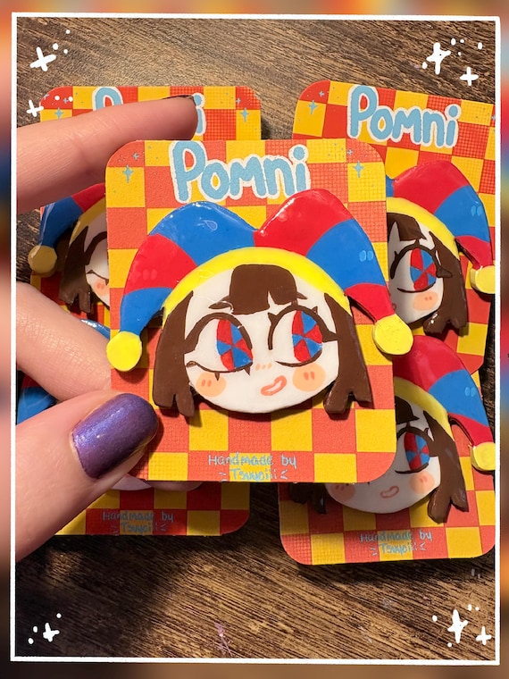 Pomni Clay Pin | The Amazing Digital Circus