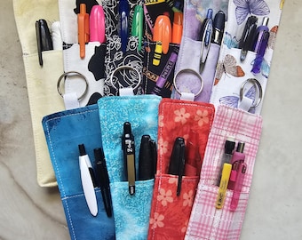 Lanyard Pen Holder, Back to School, Handmade Pen Pouch for Teachers and Nurses, Practical Teacher Gift