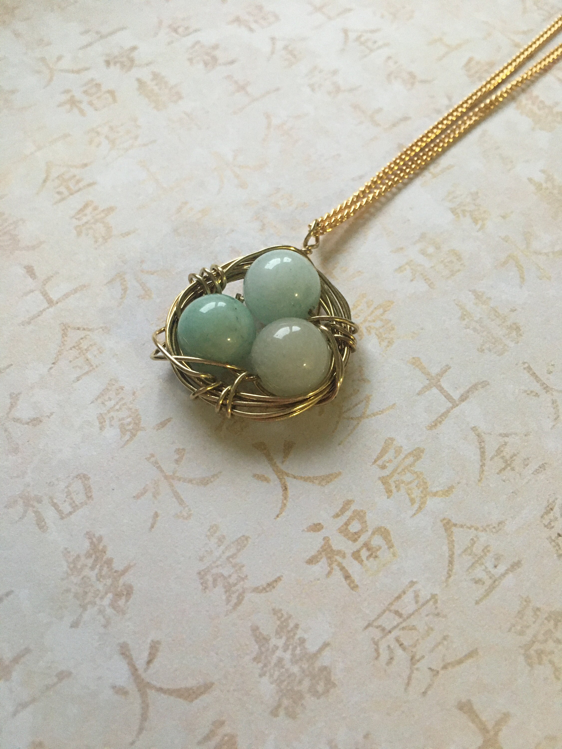 Robins Nest Necklace | Etsy Ireland