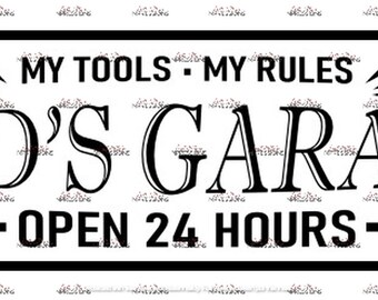 Download Dads Garage Svg Etsy