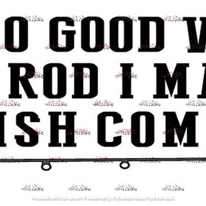 Fishing Rod SVG Digital Download File