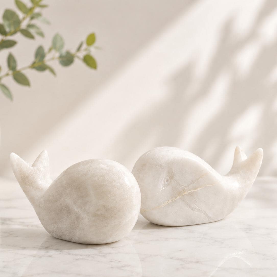 アルバスター製装飾品（クリーム色） Alabaster stone - Etsy 日本